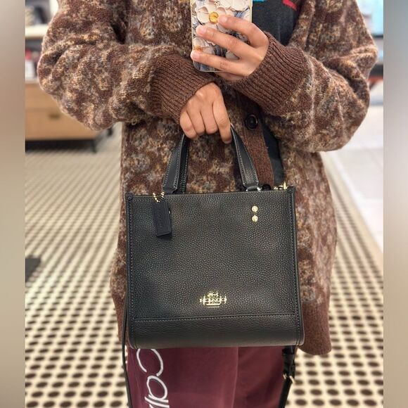 NWT Coach Leather Dempsey Tote 22 - Picture 7 of 7